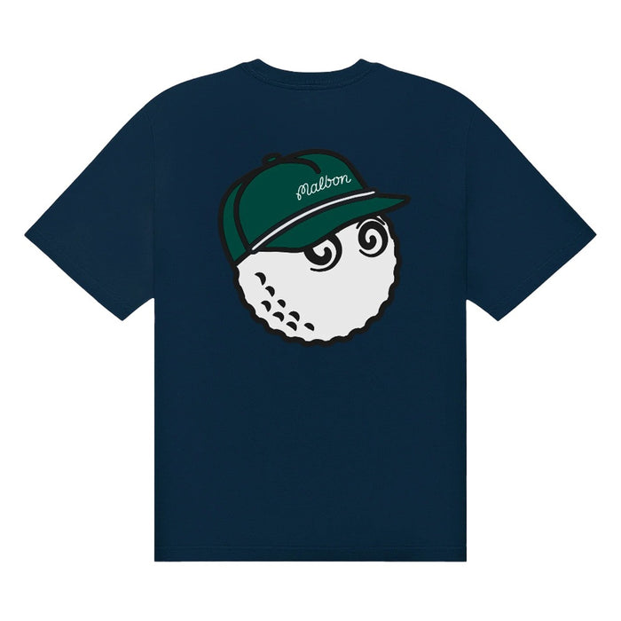 Malbon Bermuda Baldwin Golf T-Shirt Navy - 25 Men
