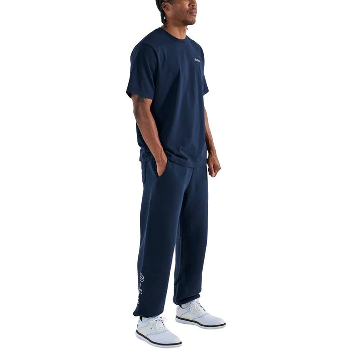 Malbon Bermuda Baldwin Golf T-Shirt Navy - 25 Men
