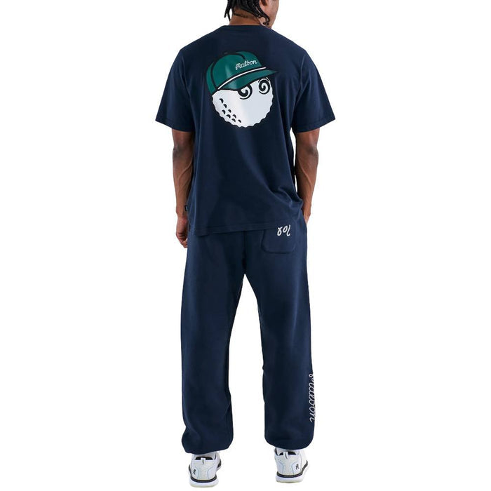 Malbon Bermuda Baldwin Golf T-Shirt Navy - 25 Men