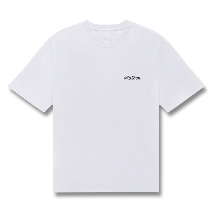 Malbon Bermuda Baldwin Golf T-Shirt White - 25 Men