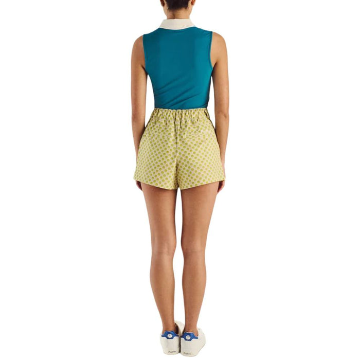 Malbon Claudia Sleeveless Golf Polo Azurra - SS25 Women