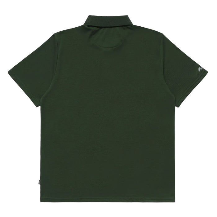 Malbon Cooper Core Golf Polo Evergreen - FW24 Men