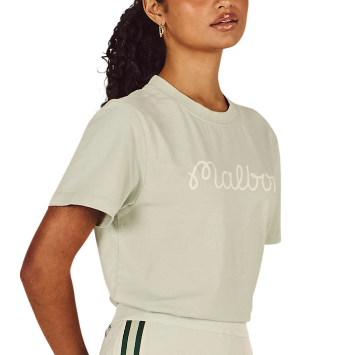 Malbon Cosette Script Golf T-Shirt Green Tint - SU26 Women