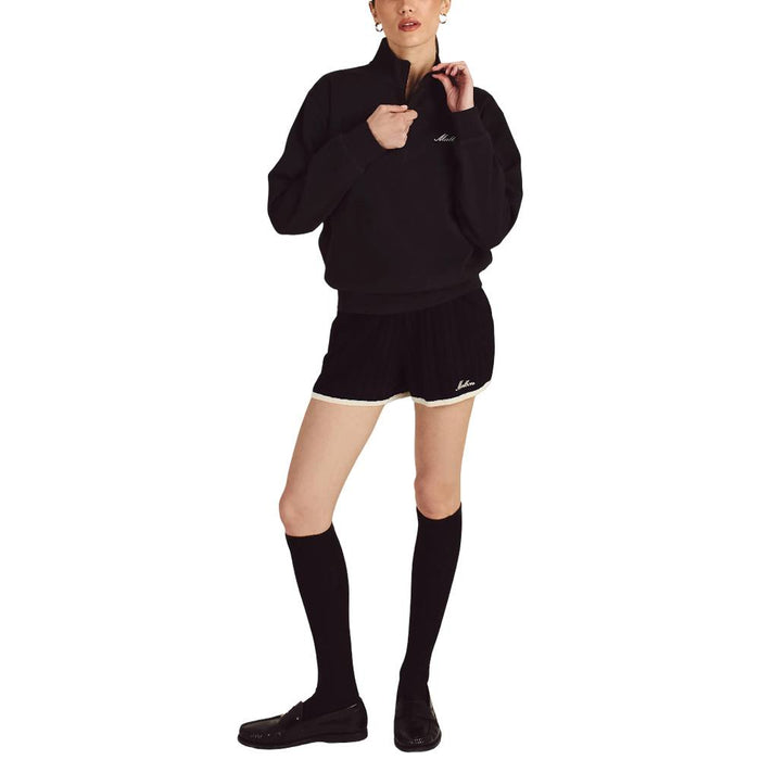 Malbon Delilah Golf Sweatshirt Black - FW25 Women