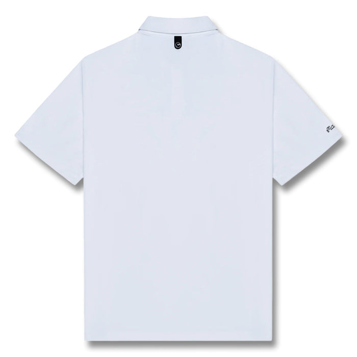 Malbon Fairway Baldwin Golf Polo White - 25 Men