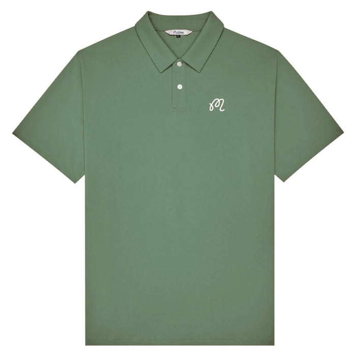 Malbon Fairway Golf Polo Olivine - SS26 Men