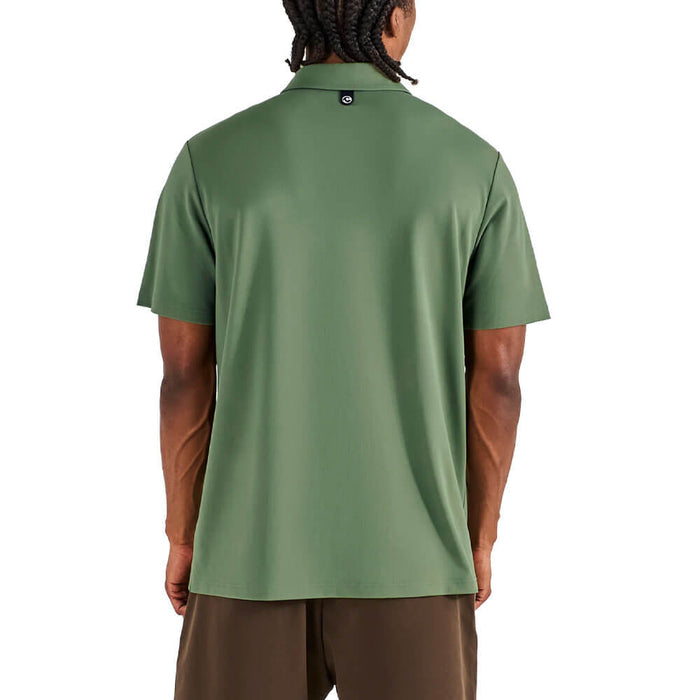 Malbon Fairway Golf Polo Olivine - SS26 Men