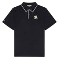Malbon Fairway Monarch Golf Polo Black - FW25 Men