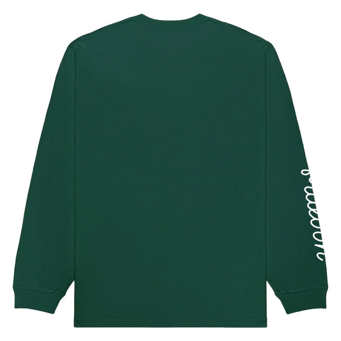 Malbon Gorse Longsleeve Golf T-Shirt Forest - 25 Men
