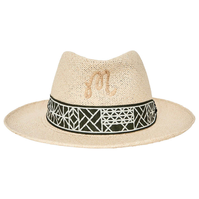 Malbon Guarapo Straw Golf Hat Straw - SS26 Men