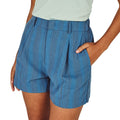 Malbon Keily Golf Shorts Aegean Blue Stripe - SS26 Women