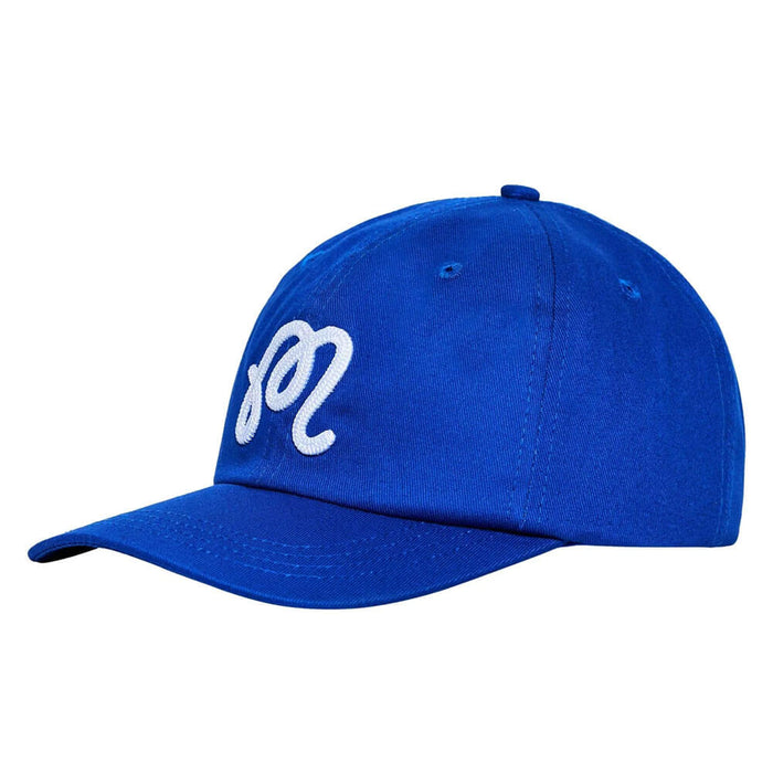 Malbon M Script Chainstitch Painters Golf Cap Blue - SS25 Men