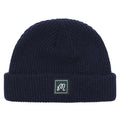 Malbon M Script Fisherman's Knit Golf Beanie Navy - 23 Men
