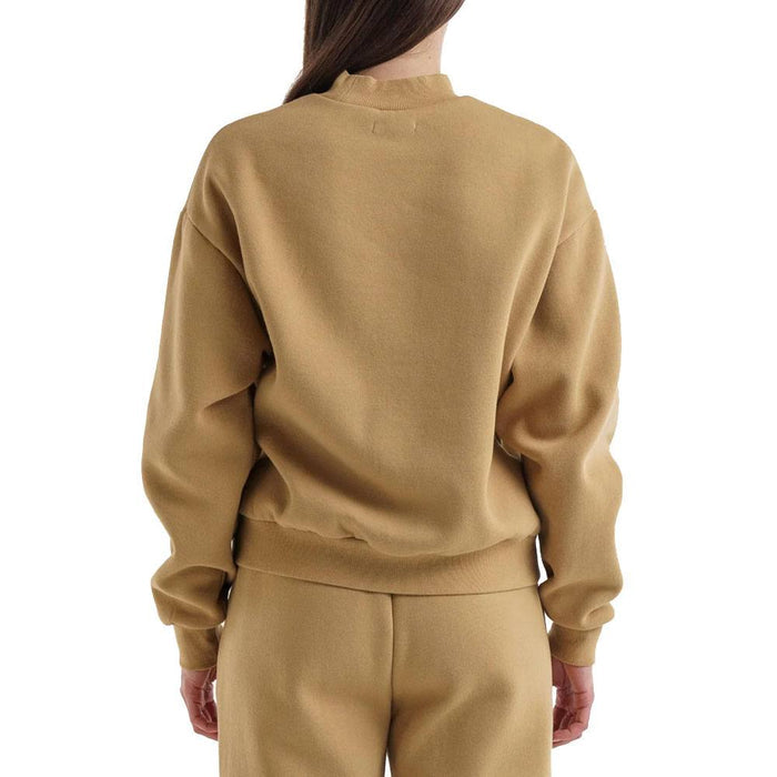 Malbon Martina Sweatshirt Golf Sweater Camel - 23 Women