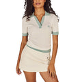 Malbon Melany Golf Polo Cream - SS26 Women