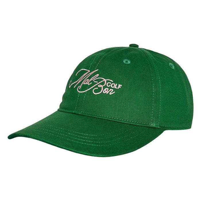 Malbon Palmetto Dad Golf Cap Garden Green - SU26 Men
