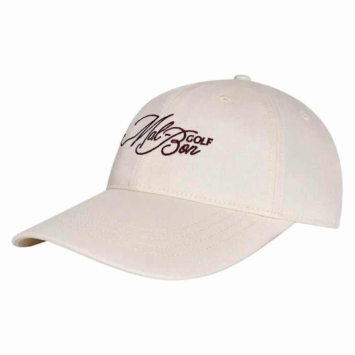 Malbon Palmetto Dad Golf Cap Whisper White - SU26 Men
