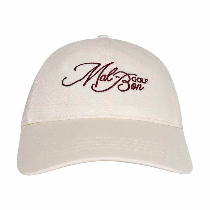 Malbon Palmetto Dad Golf Cap Whisper White - SU26 Men