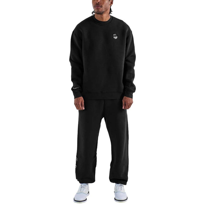 Malbon Range Cooper Golf Sweatshirt Black - 25 Men