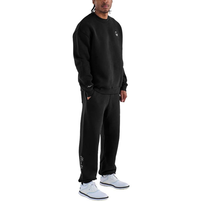 Malbon Range Cooper Golf Sweatshirt Black - 25 Men