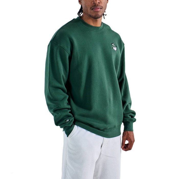 Malbon Range Cooper Golf Sweatshirt Forest - 25 Men