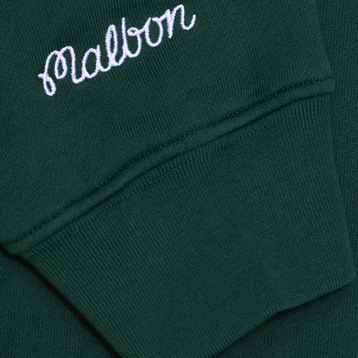 Malbon Range Cooper Golf Sweatshirt Forest - 25 Men