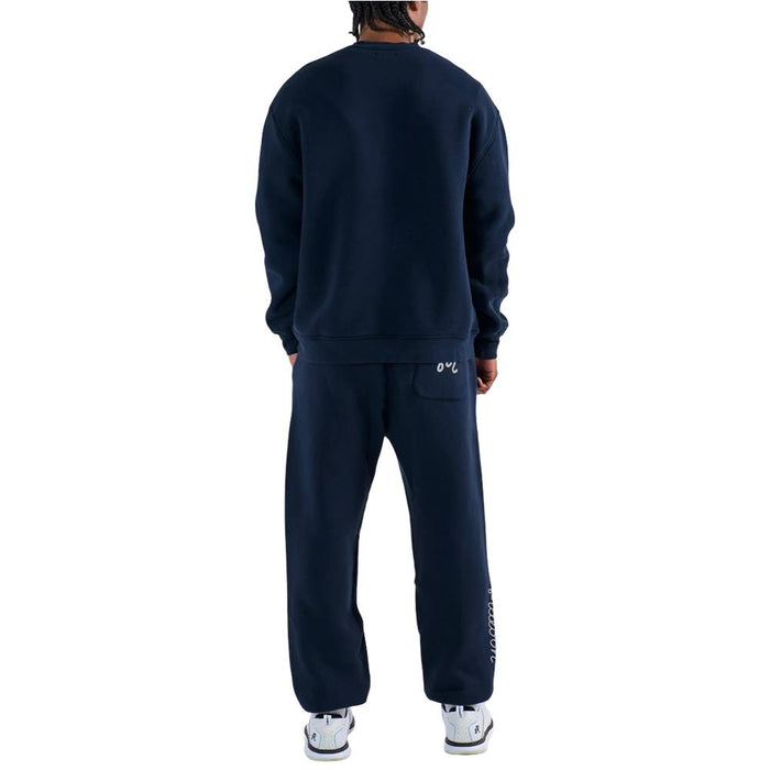 Malbon Range Cooper Golf Sweatshirt Navy - 25 Men