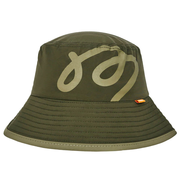 Malbon Ripstop Golf Bucket Hat Dark Olive - SS26 Men