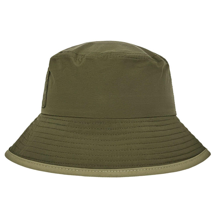 Malbon Ripstop Golf Bucket Hat Dark Olive - SS26 Men
