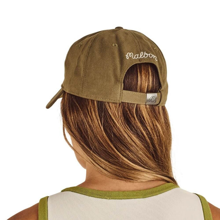 Malbon Rumi Dad Golf Cap Military Green - FA26 Women