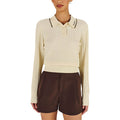Malbon Selma Golf Polo Cream - SS26 Women