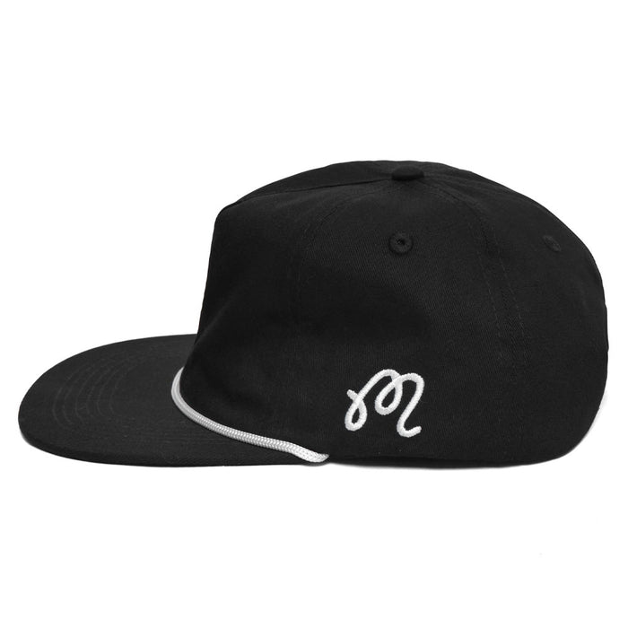 Malbon Tiger Buckets Snapback Golf Cap Black - 23 Men