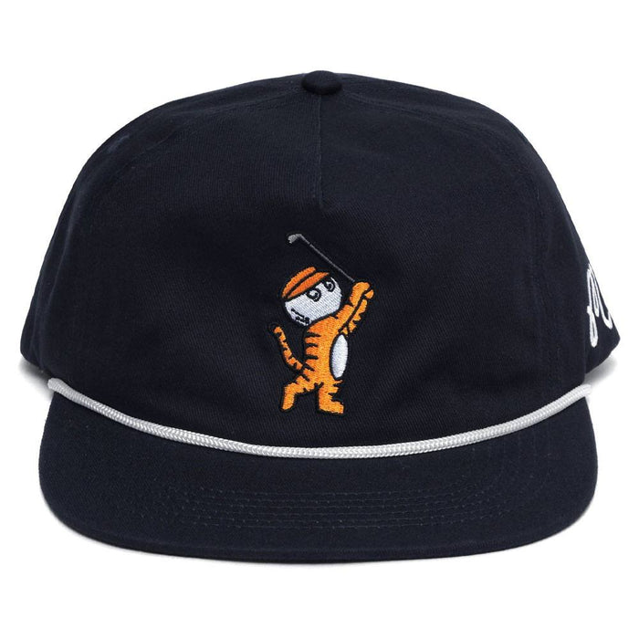 Malbon Tiger Buckets Snapback Golf Cap Navy - 23 Men