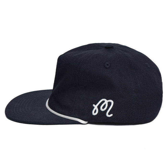 Malbon Tiger Buckets Snapback Golf Cap Navy - 23 Men