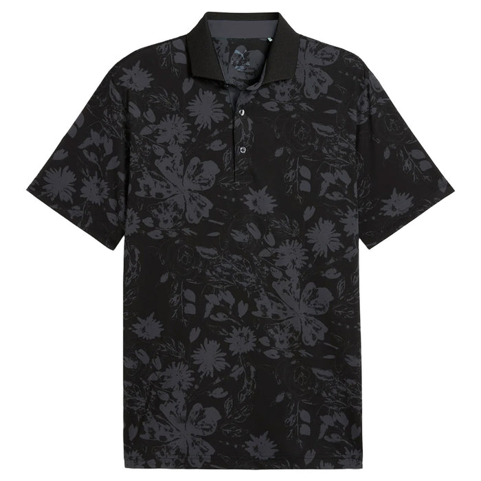 PUMA MATTR Rose Golf Polo Puma Black/Strong Gray - SS25
