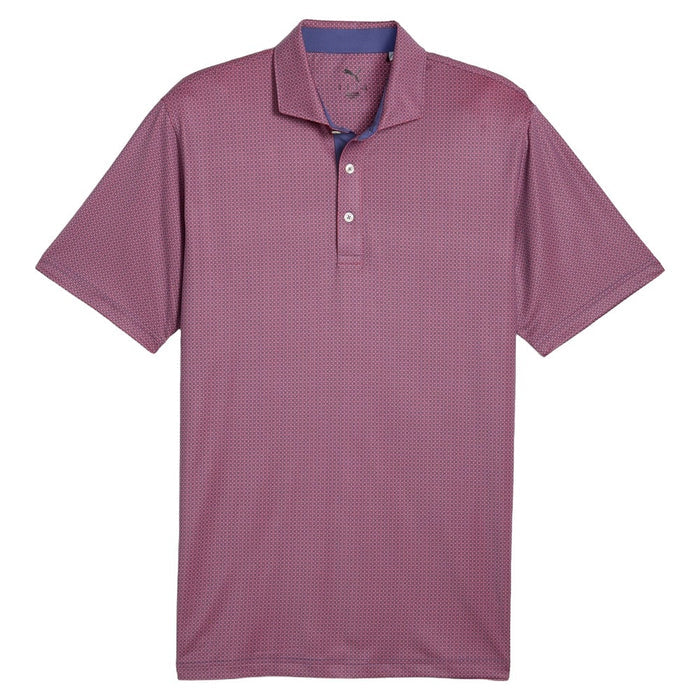 PUMA MATTR Tile Golf Polo Pink - SS25