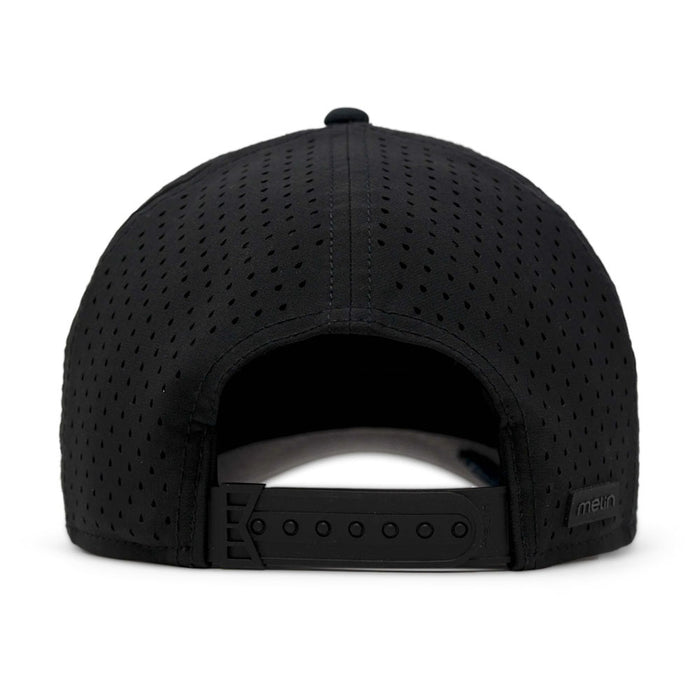 Melin A-Game Icon Hydro Golf Cap Heather Black/Infrared - 24 Men