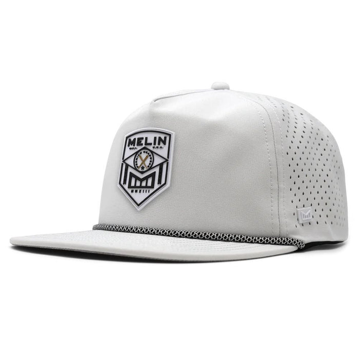Melin Hydro Coronado Shield Golf Cap White - FW23 Men