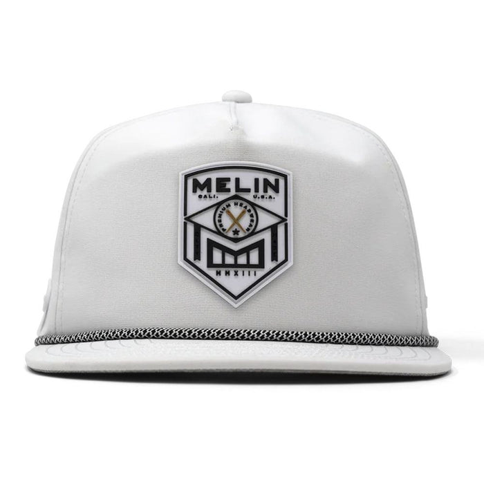 Melin Hydro Coronado Shield Golf Cap White - FW23 Men