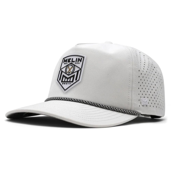 Melin Hydro Coronado Shield Golf Cap White - FW23 Men