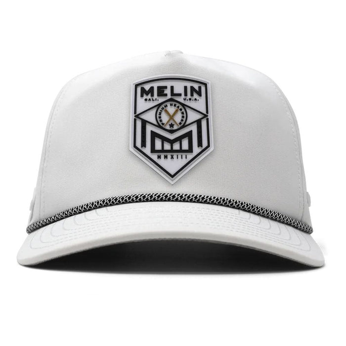 Melin Hydro Coronado Shield Golf Cap White - FW23 Men