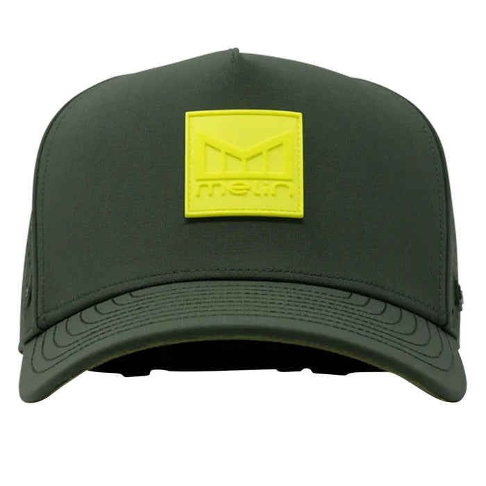 Melin Odyssey Stacked Hydro Golf Cap Kombu Green - SP25