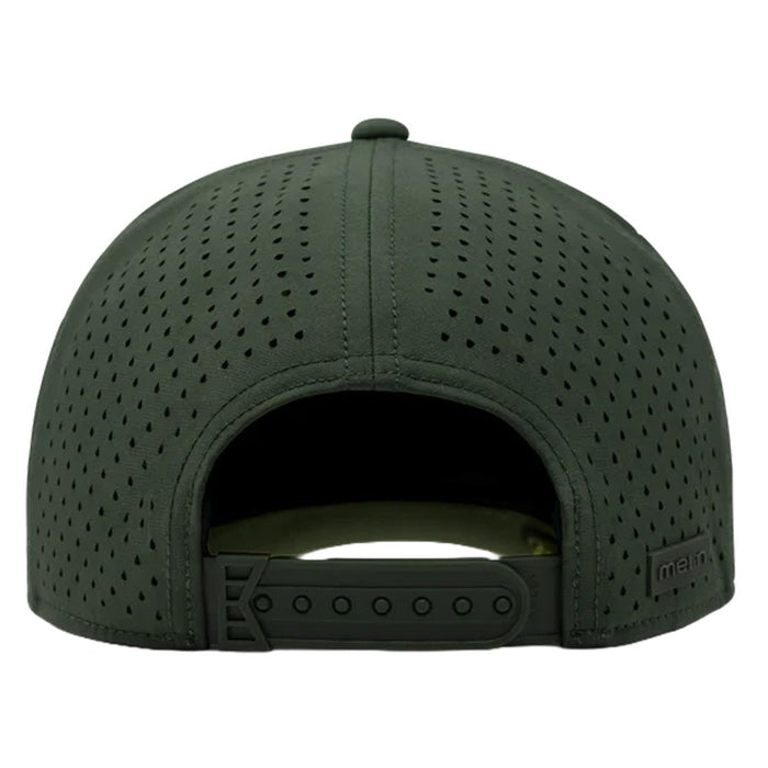 Melin Odyssey Stacked Hydro Golf Cap Kombu Green - SP25