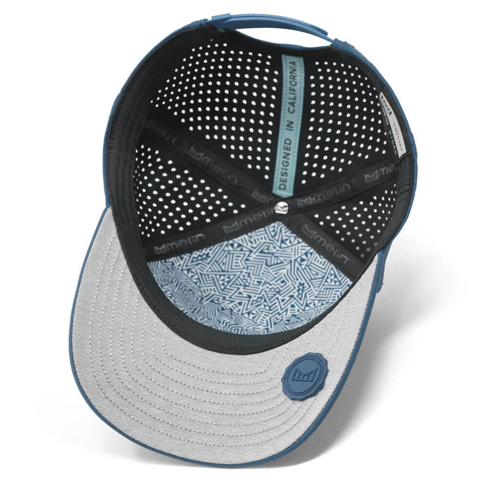 Melin Odysea Stacked Hydro Golf Cap Steel Blue - FA24 Men