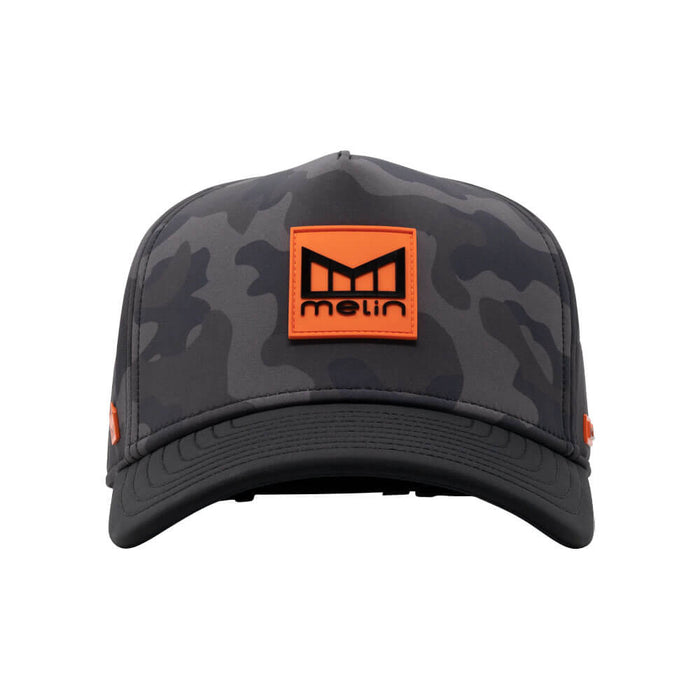 Melin Thermal Odyssey Stacked Infinite Golf Cap Black Camo - FA25 Men