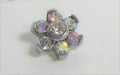 Micro Dermal Anchor Iridescent Gem Flower Top 14 gauge - I Love My Piercings!