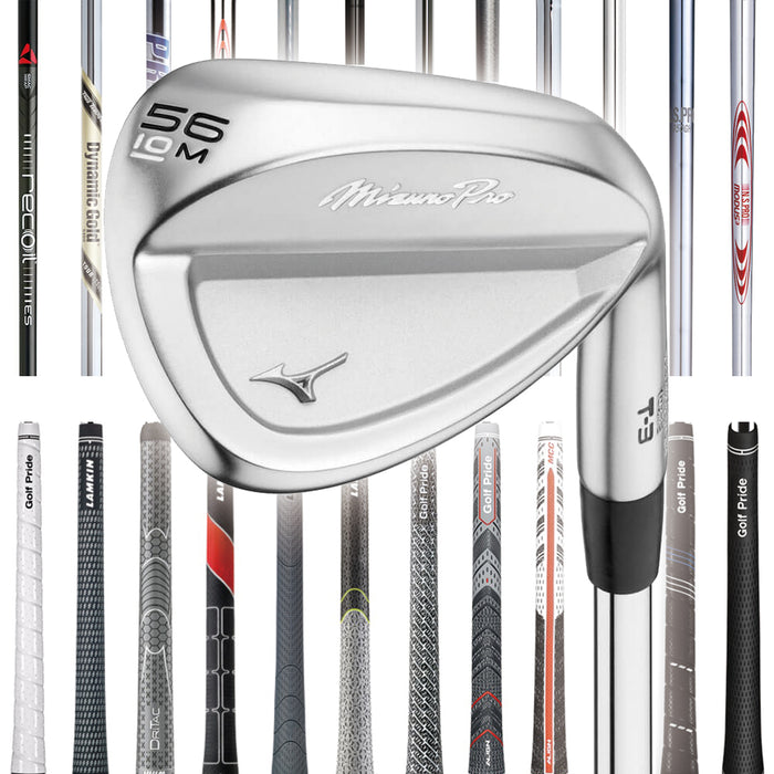 Mizuno Pro T3 White Satin Forged Custom Wedge