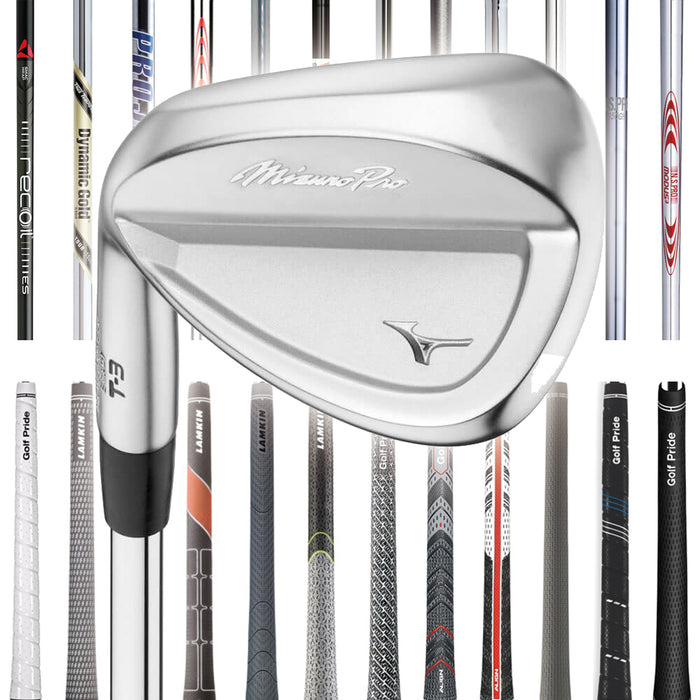 Mizuno Pro T3 White Satin Forged Custom Wedge