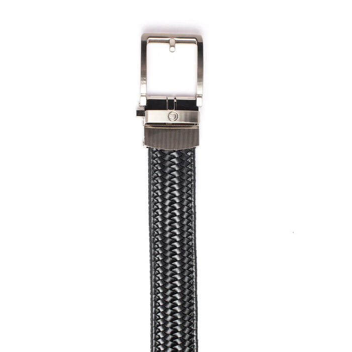 Nexbelt Braided Golf Belt Black Leather - 25 Men