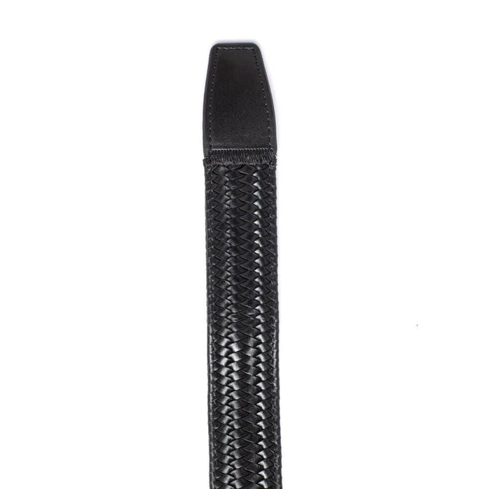 Nexbelt Braided Golf Belt Black Leather - 25 Men